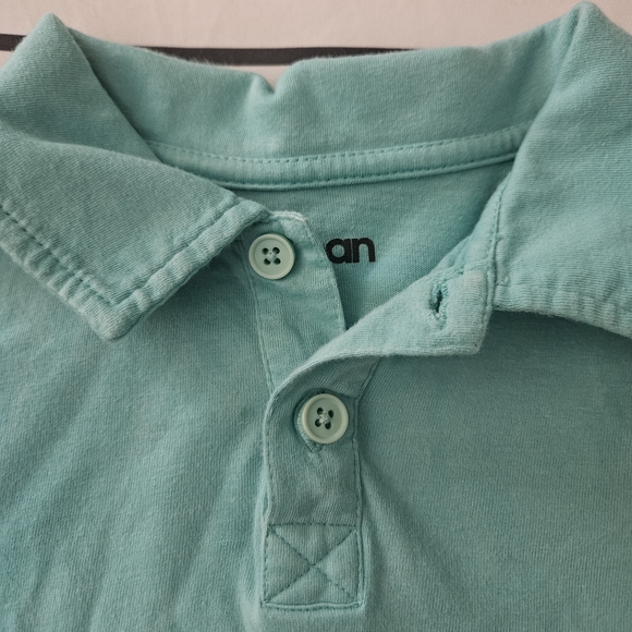 Urban Pipeline Boys Gradient Polo Shirt - Teal, White, Black - Picture 3 of 4